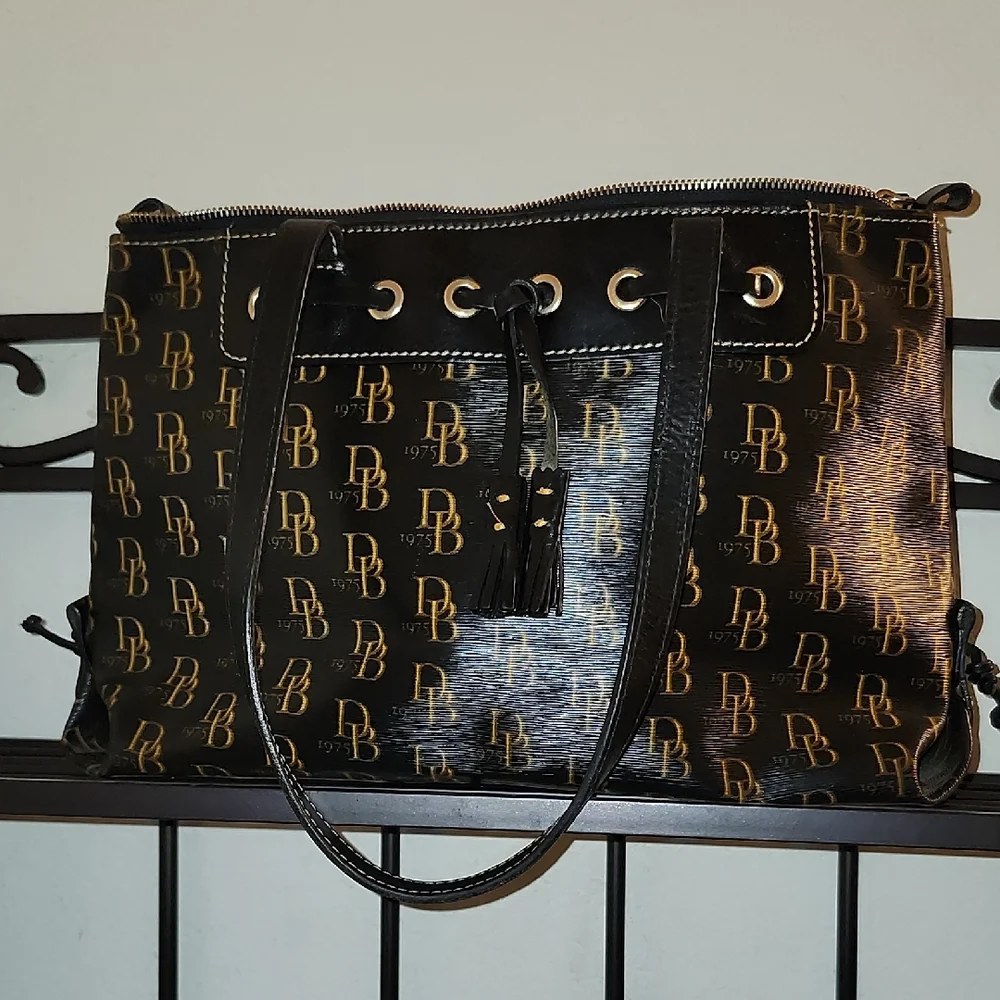 Black and Brown Women's Bag - Picture 1 of 6